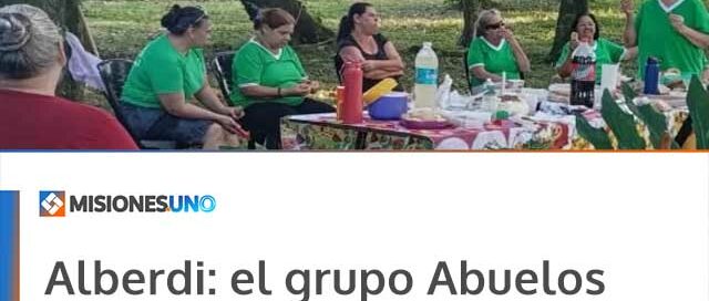 Alberdi: el grupo Abuelos Unidos celebró los cumpleaños del mes con un encuentro especial