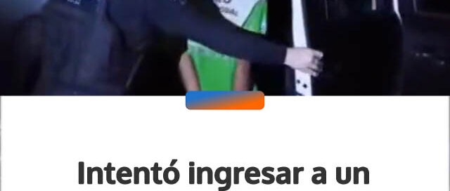 Intentó ingresar a un departamento y fue detenido infraganti en Oberá